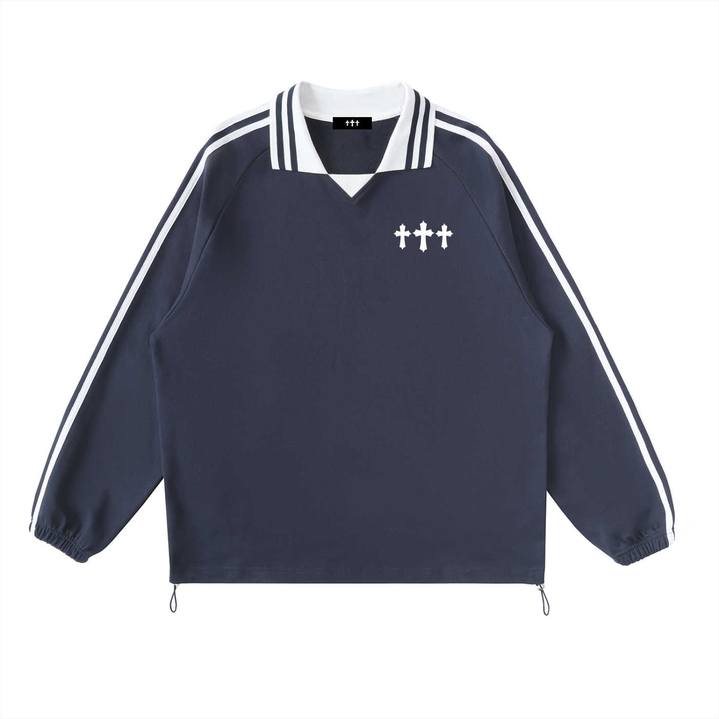 Tres Cruces Collared Sweatshirt