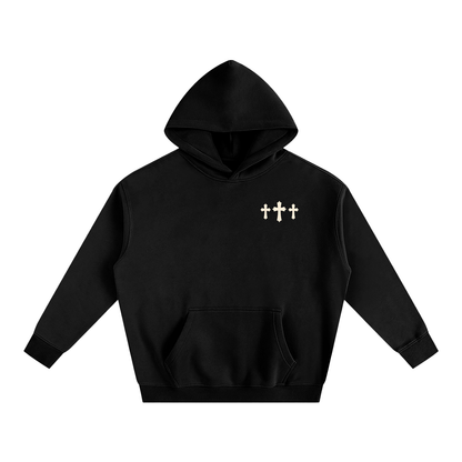 Faithful Oversized Cotton Fleeced Hoodie