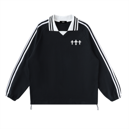 Tres Cruces Collared Sweatshirt
