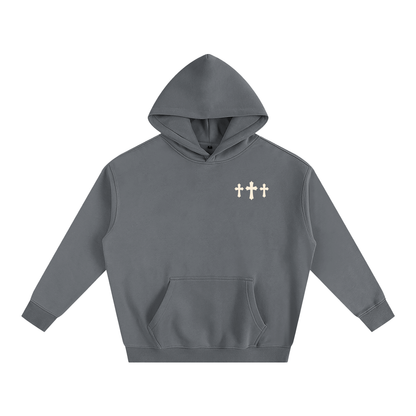 Faithful Oversized Cotton Fleeced Hoodie