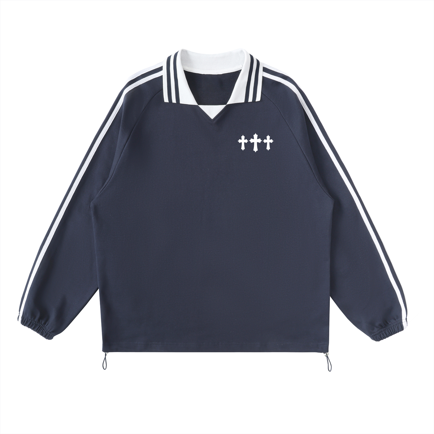 Tres Cruces Collared Sweatshirt