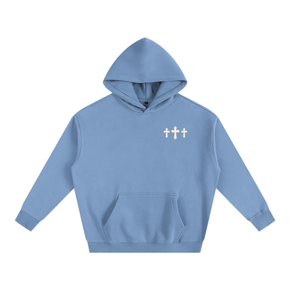 Faithful Oversized Cotton Fleeced Hoodie