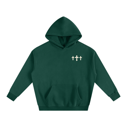 Faithful Oversized Cotton Fleeced Hoodie