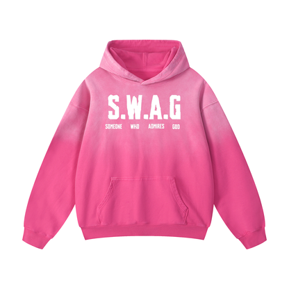 S.W.A.G Heavyweight Sunfade Oversized Hoodie